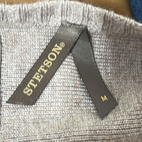 Stetson fringe angora sweater cardigan - Picture 3 of 5